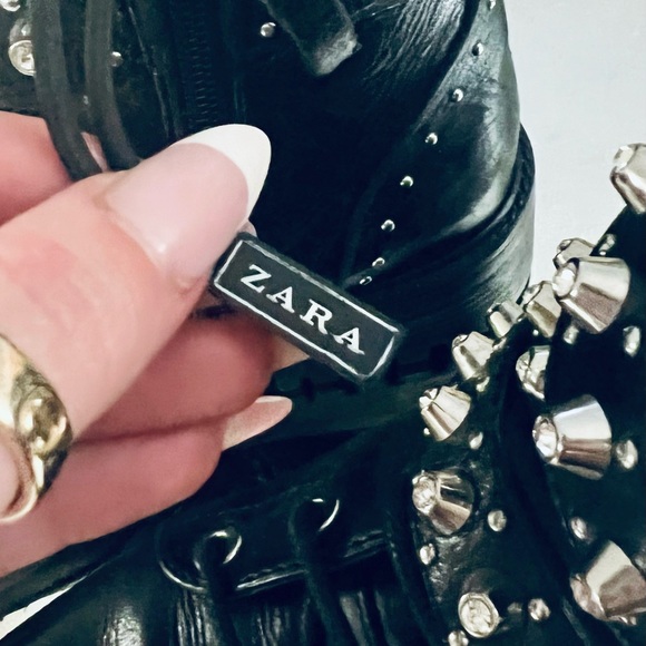 Zara Rhinestone Boots - Picture 7 of 7